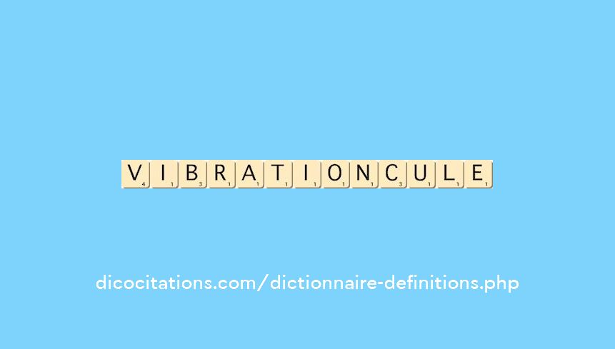 vibrationcule
