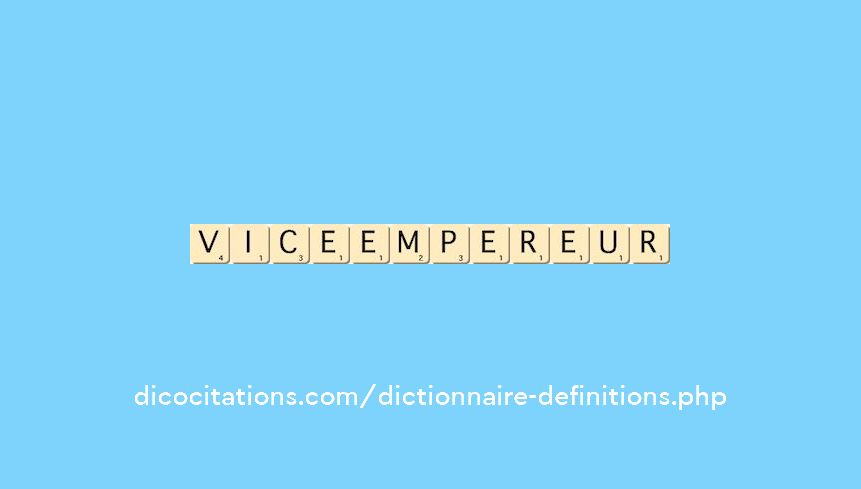 vice-empereur