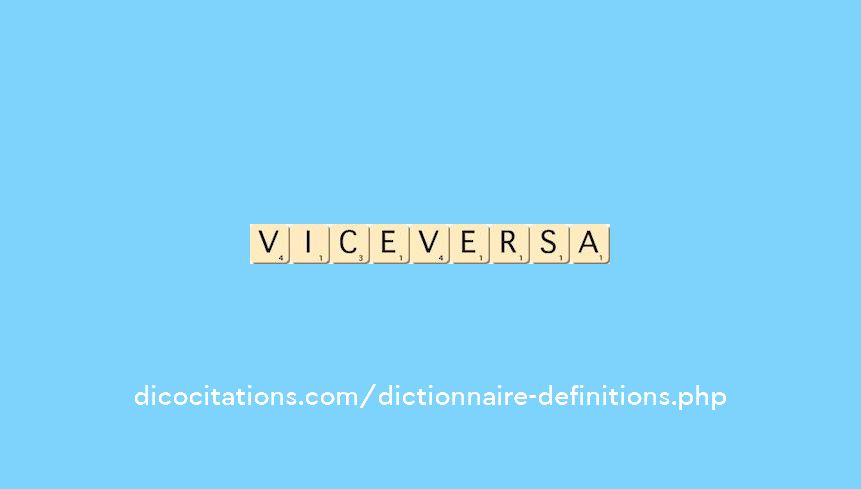 vice-versa