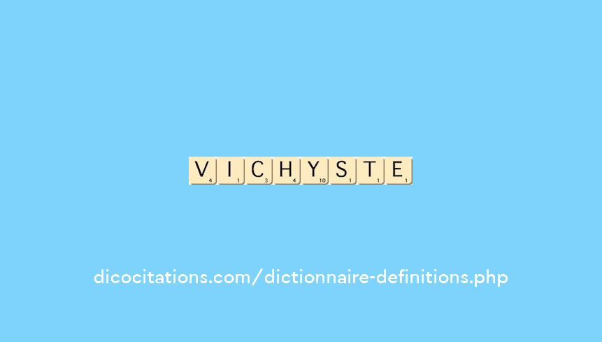 vichyste