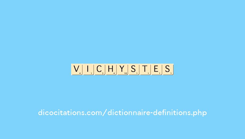 vichystes