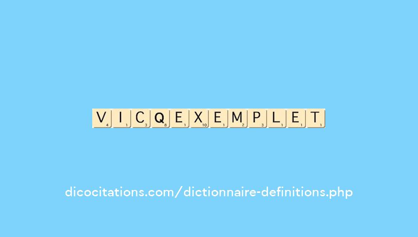 vicq-exemplet