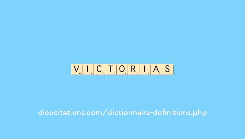 victorias victorias