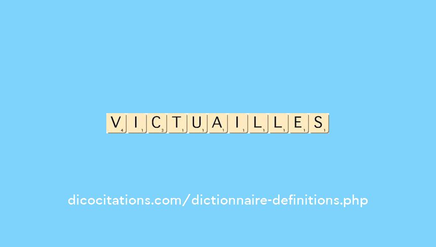 victuailles