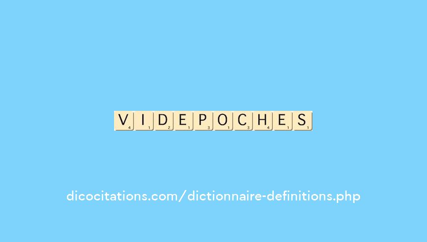 vide-poches
