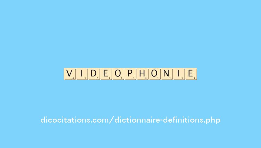 videophonie videophonie
