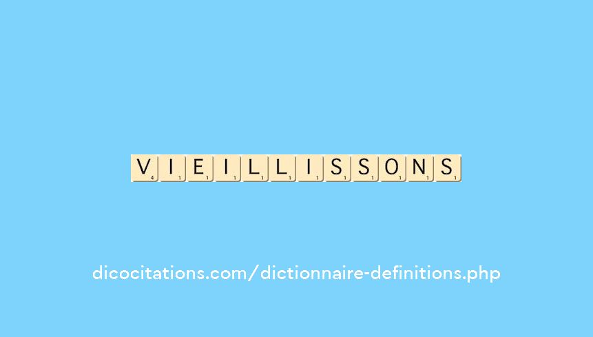 vieillissons vieillissons