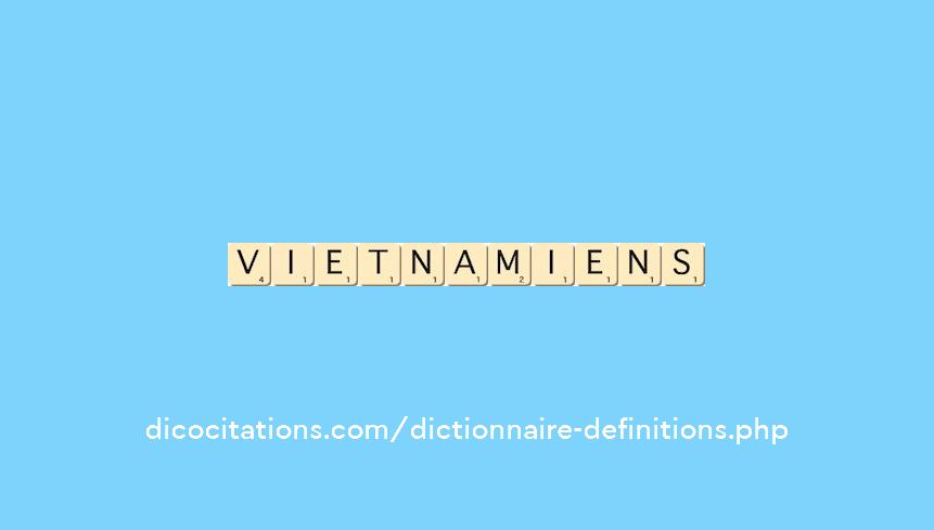 vietnamiens vietnamiens