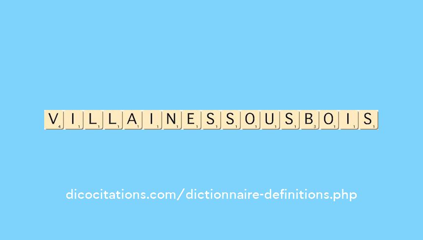 villaines-sous-bois
