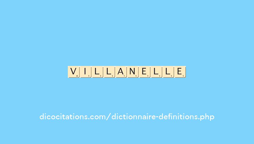 villanelle