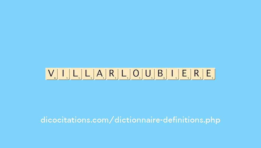 villar-loubiere