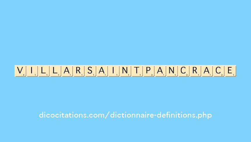 villar-saint-pancrace