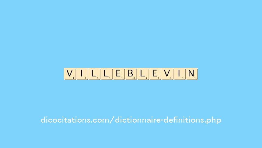 villeblevin