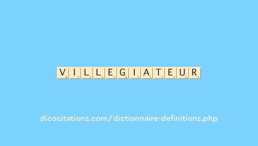 villegiateur