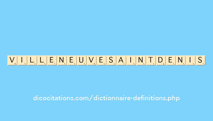 villeneuve-saint-denis