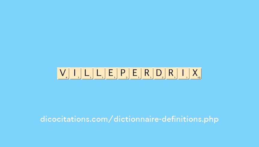 villeperdrix