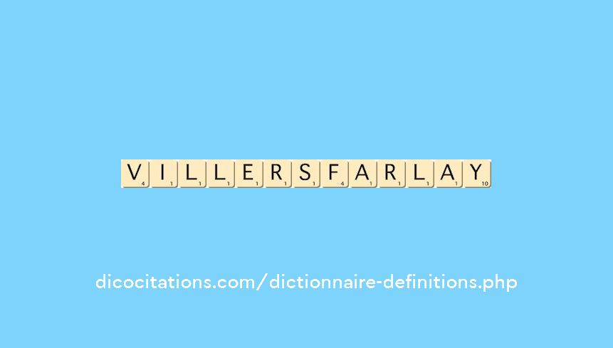 villers-farlay