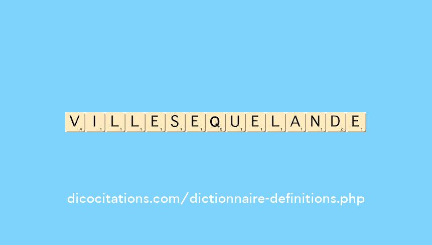 villesequelande