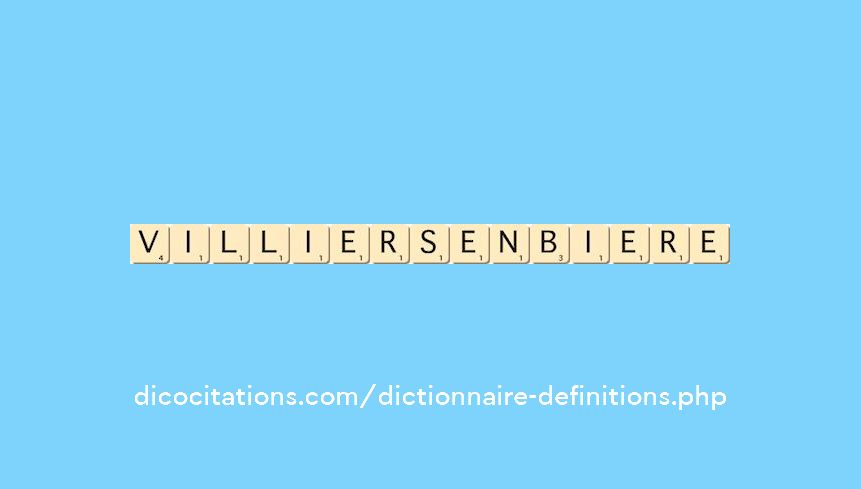 villiers-en-biere