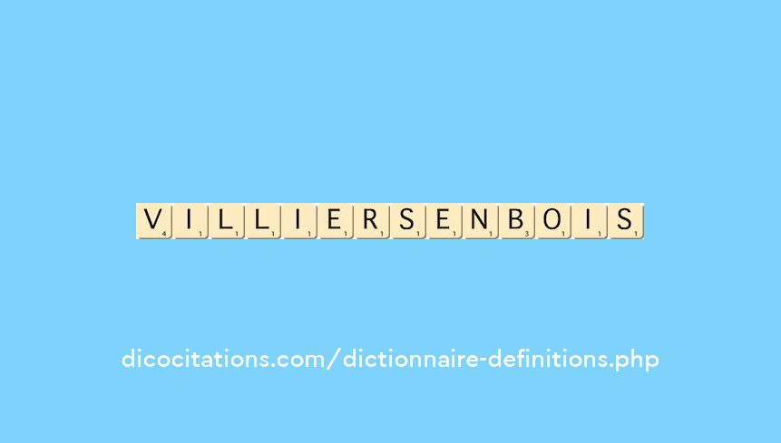villiers-en-bois