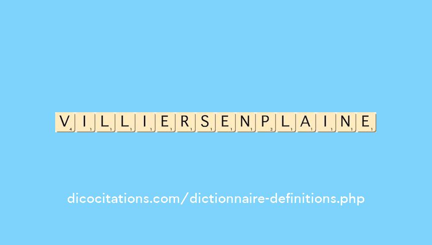 villiers-en-plaine