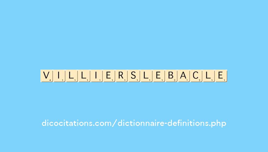 villiers-le-bacle