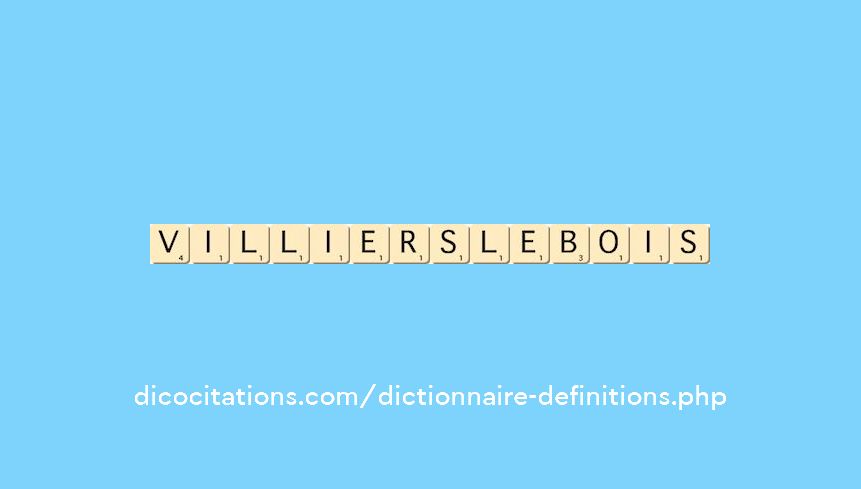 villiers-le-bois