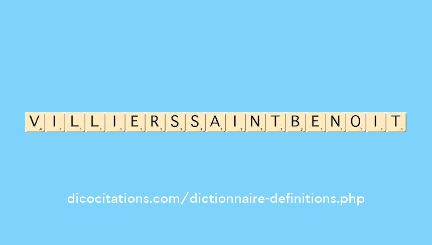 villiers-saint-benoit