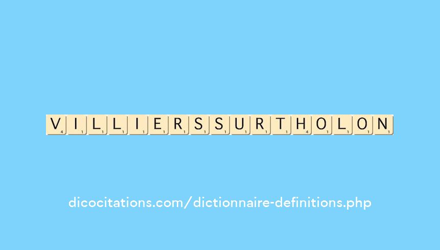 villiers-sur-tholon