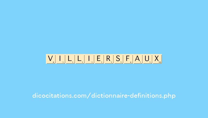 villiersfaux
