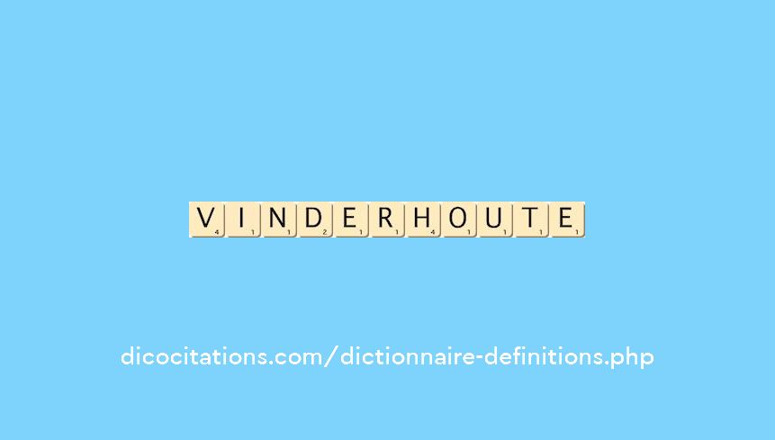 vinderhoute vinderhoute