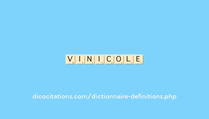 vinicole vinicole