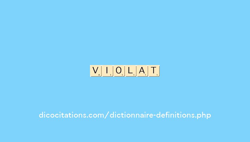 violat