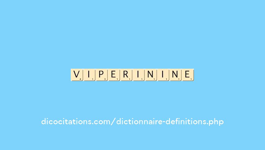 viperin--ine