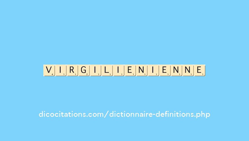 virgilien--ienne
