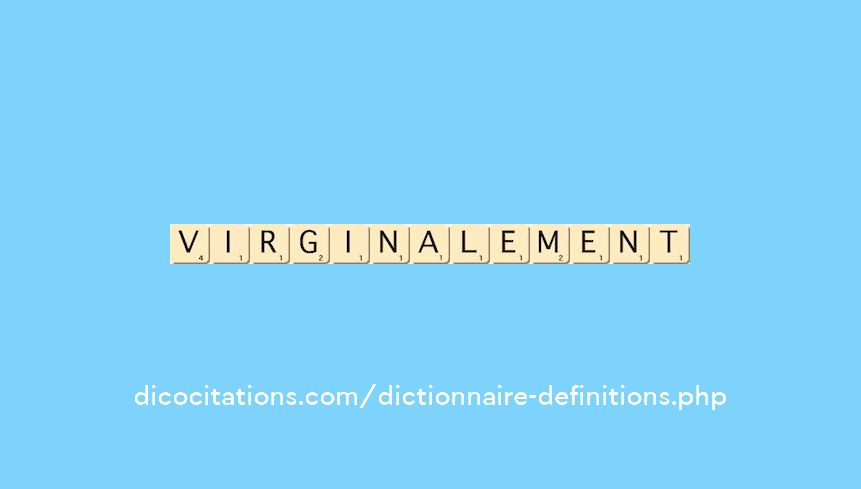 virginalement virginalement