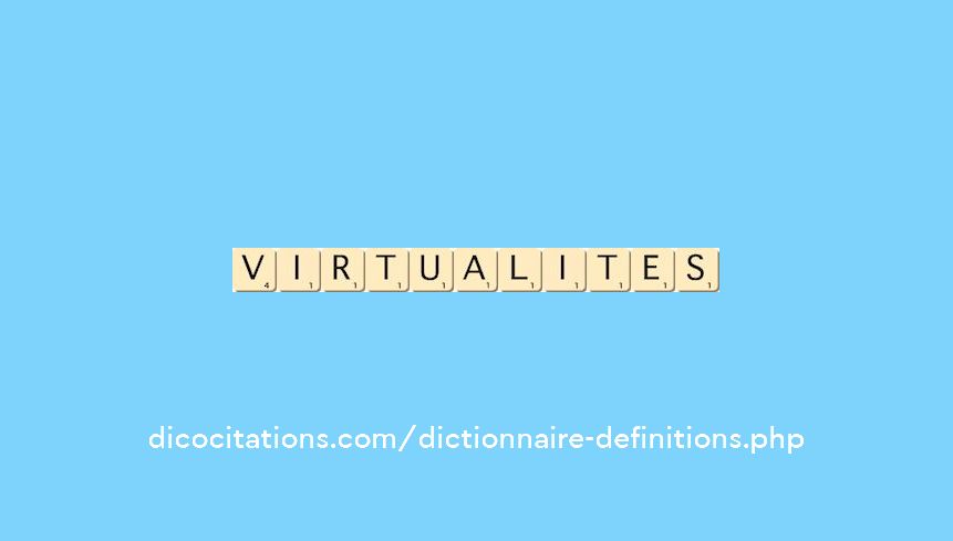 virtualites virtualites