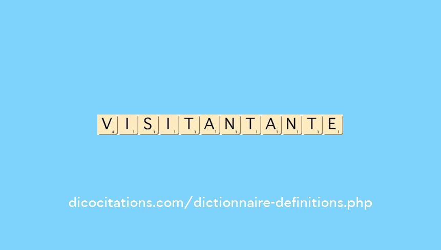 visitant--ante