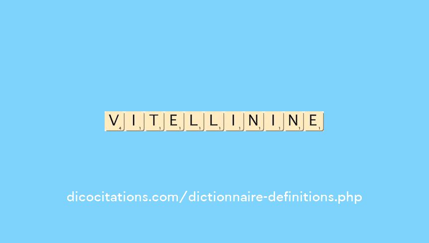 vitellin--ine