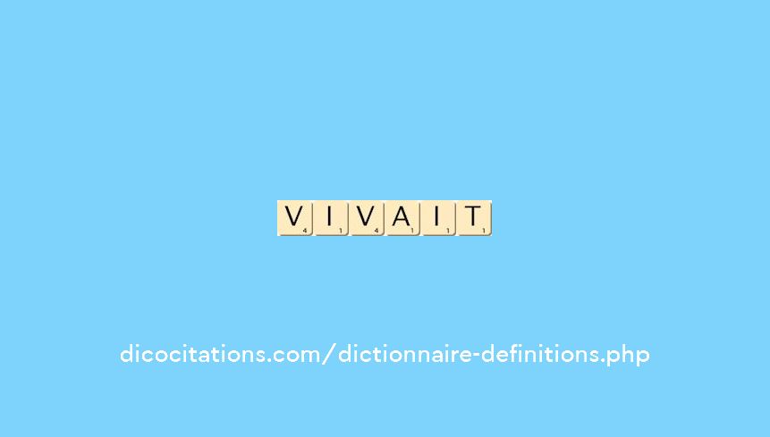 vivait vivait