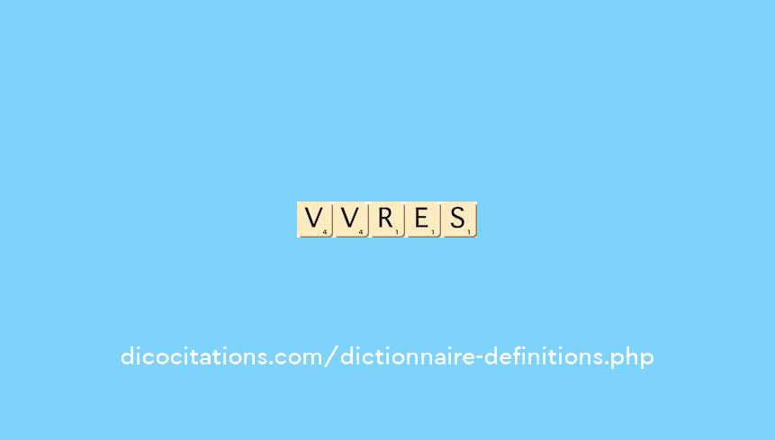 vivres