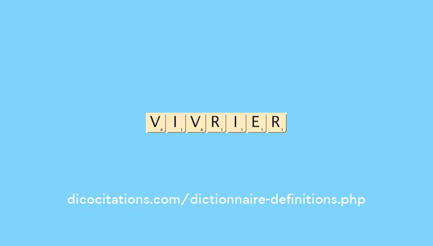 vivrier