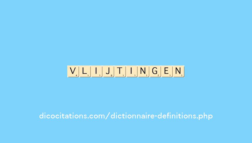 vlijtingen vlijtingen