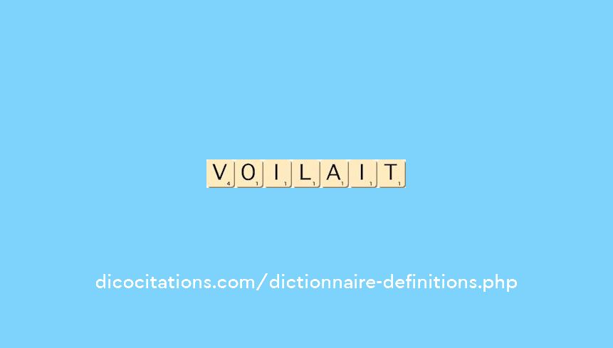 voilait voilait
