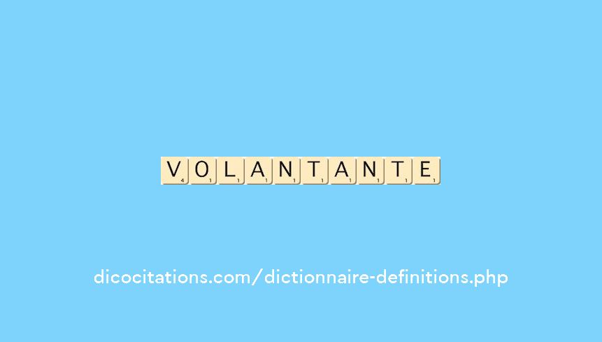 volant--ante