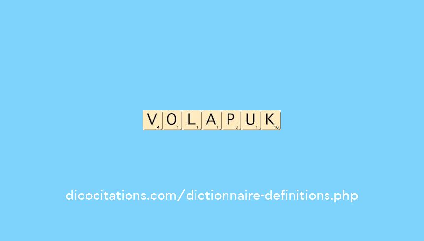 volapuk