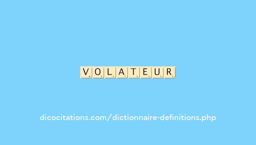 volateur volateur