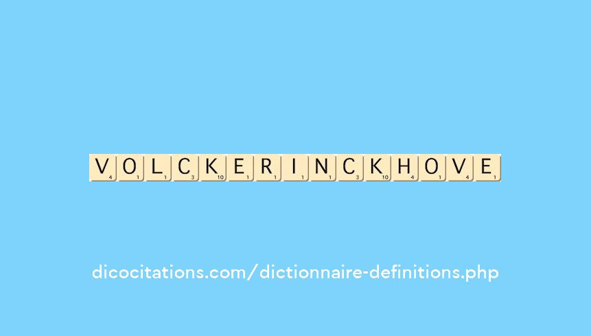 volckerinckhove