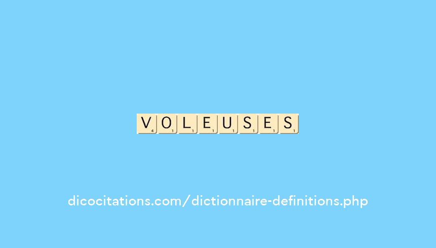 voleuses voleuses