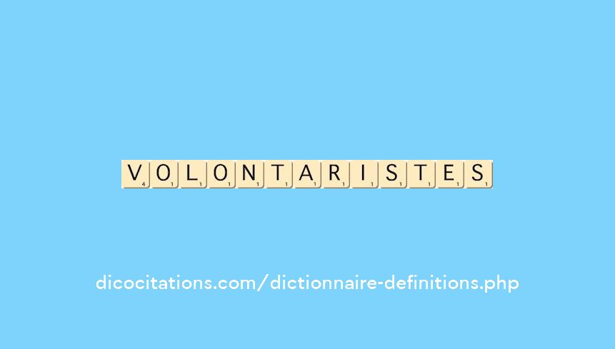 volontaristes